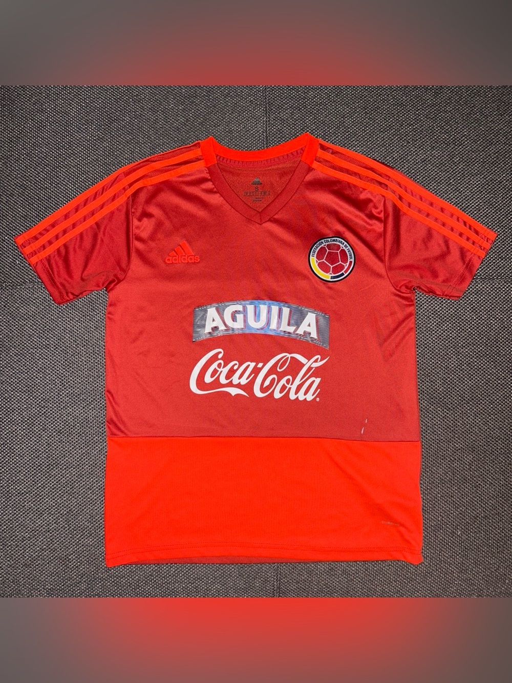 Adidas Columbia MLS Aguila Coca Cola Red Futball Soccer Jersey Small